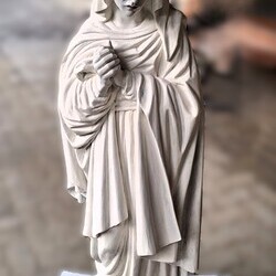 von allen Farbschichten befreit