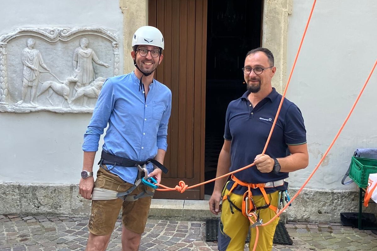 Kirchturmabseilen 2025