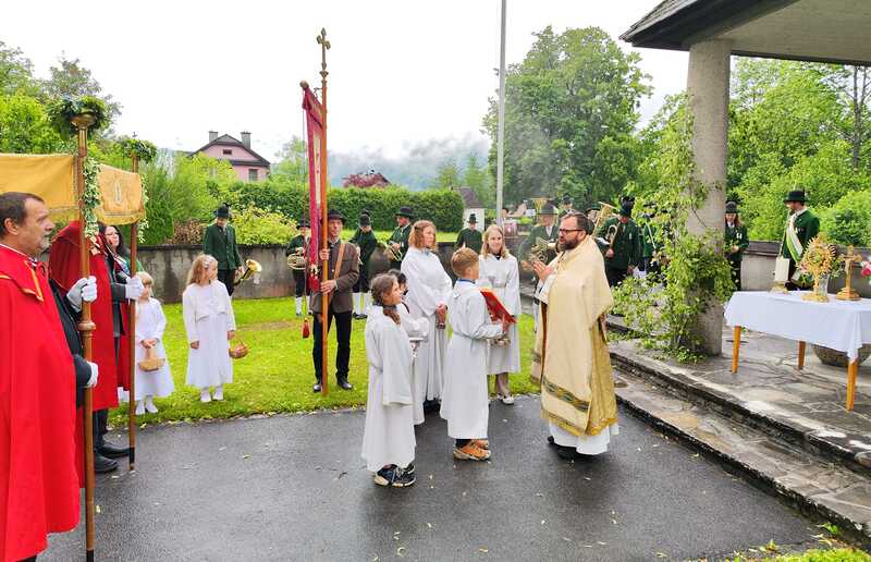 Fronleichnam in Altenmarkt an der Enns / Karl Hartleb